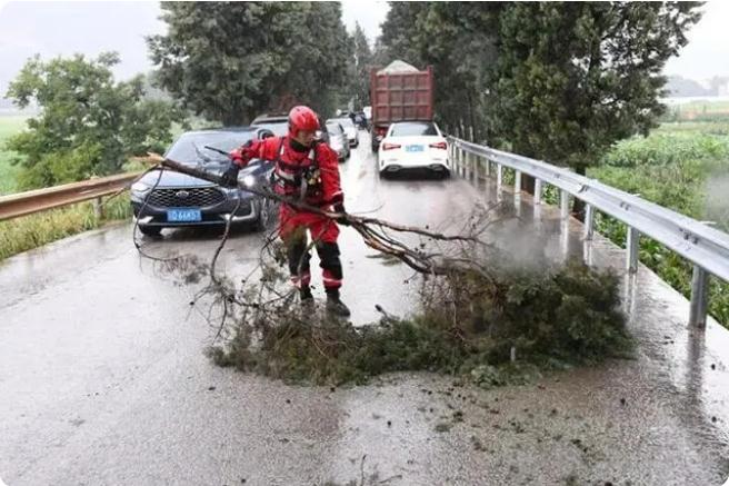 麒麟?yún)^(qū)遭暴雨突襲|部分道路積水嚴(yán)重，消防緊急排澇解憂